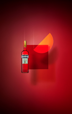 Red Nights photographed by Michael Corridore for Campari